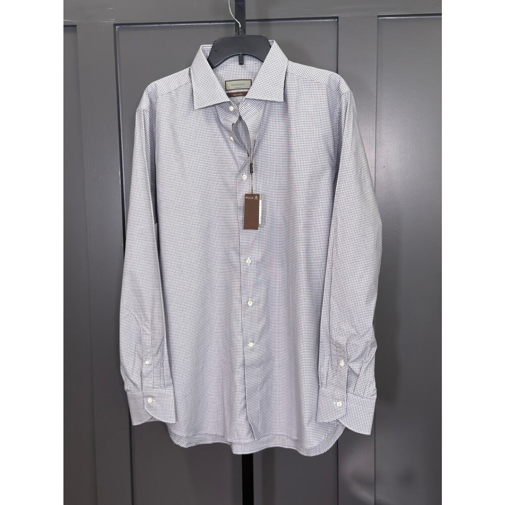 NWT Canali Impeccable Mens Dress Shirt, $345 MSRP